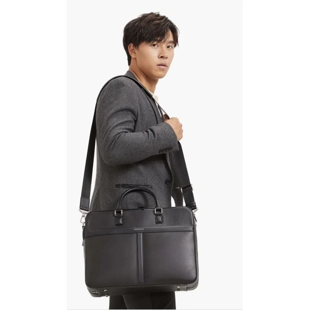 Maverick & Co Delta Leather Briefcase